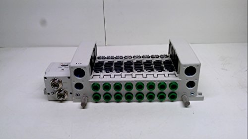 SMC VV5QC41-08C12FSDQN0-X25, 8 unidade do coletor da estação com DeviceNet VV5QC41-08C12FSDQN0-X25