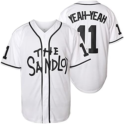O Sandlot Benny, o Jet Rodriguez, Michael Squets, Palledoud Alan Yeah-Yeah McClennan Bel Air 3D Print Baseball Jersey