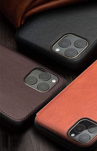 Soumix Leather Flip Phone Case Wallet [titular de cartão], para a Apple iPhone 12 e iPhone 12 Pro 6,1 polegadas