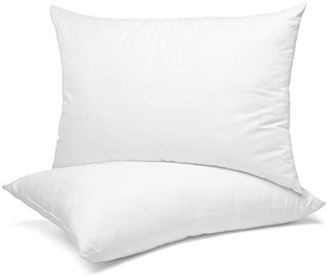 Nestl Toddler Pillow - Pacote de 2 travesseiros para dormir - Algodão orgânico Algodão Crianças - Almofado de viagem suave para crianças - 13 x 18 polegadas