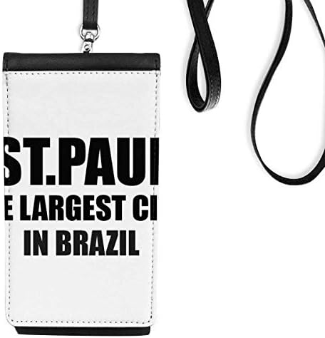 St.Paul A maior cidade da bolsa de carteira de telefone brasil