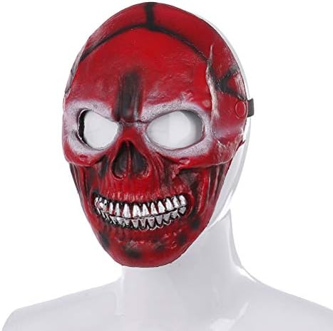 Halloween 3D PU Soft Bloody Skull Festival Festival Banquete Completo Completo de Facos para Festa de Comemoração