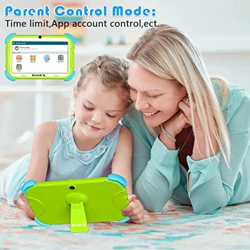 comprimido Kimlok Kids Tablet para crianças ， Android 11, 7 polegadas 2 GB+32 GB, Wi -Fi, App Parental Controle, câmera