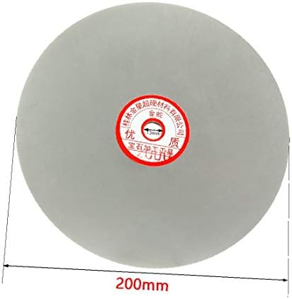 X-Dree 200mm de 8 polegadas de 8 polegadas 2000 Diamante revestido com o disco de lixamento de roda plana de lixamento