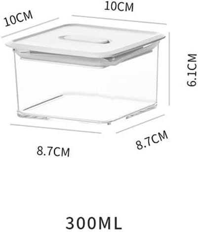 MBBJM Organizador de geladeira caixa de preservação especial Cozinha de cozinha Jar Caixa de armazenamento de geladeira