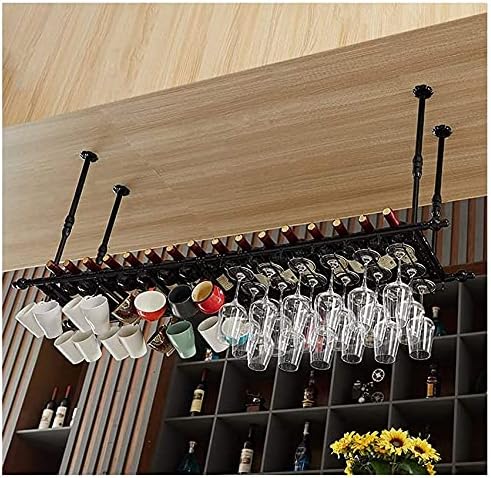 Ornamentos de vinícolas de vinhos aserveal ornamentos de vinhos de vinhos de cabeça para baixo portadores de caneca de vinhos rack rack