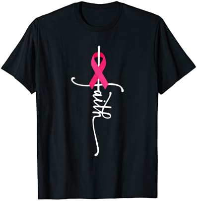 T-shirt de conscientização sobre câncer de mama de câncer de mama