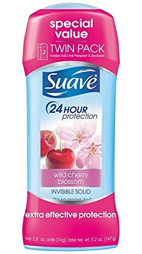 Antiperspirante e desodorante de desodorante e desodorante odor de 24 horas de odor e proteção contra a umidade de cerejeira