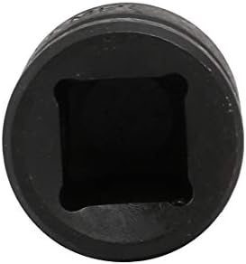 Aexit MP12 Ferramentas de 1/2 polegada de mão Operado por manutenção Drive quadrada CR-MO Ribe Bit Socket Adaptador Black