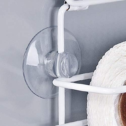 Toola de papel multifuncional Cruz de bancada e soco vertical livre para despensa de cozinha Sala de utilidade de lavanderia