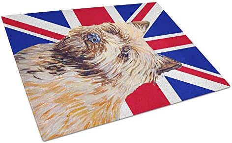 Tesouros de Caroline LH9472LCB Cairn terrier com união inglesa Jack Jack British Glass Rutt