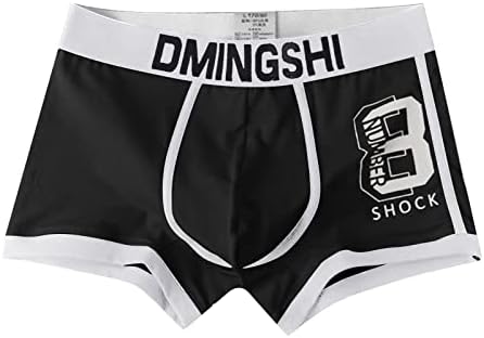 Mens boxer shorts boxadores de roupas íntimas masculinas Briefes suaves de algodão confortável com roupas íntimas de roupas íntimas