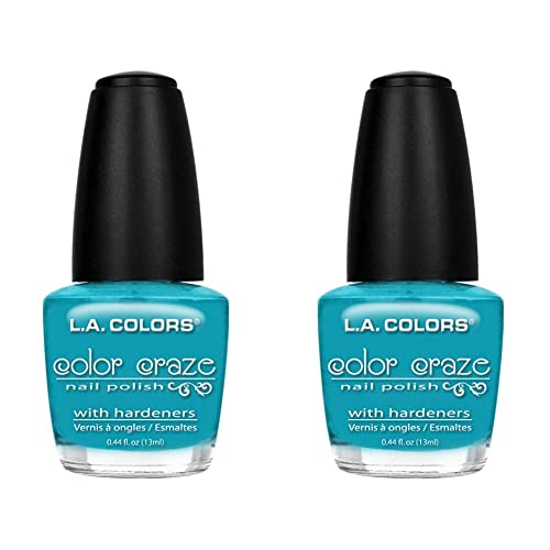 L.A. Cores Color Raze Polish, atômico, 0,44 fl. Oz.