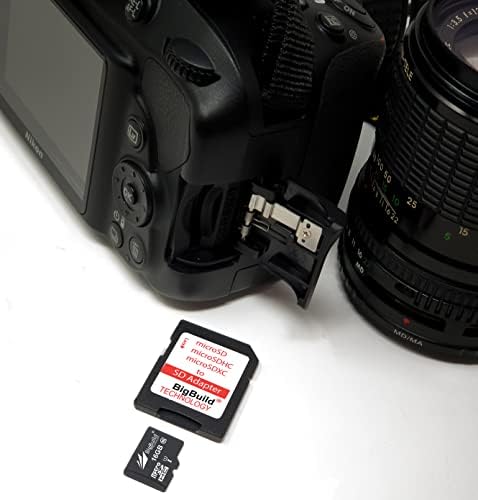 TECNOLOGIA BIGBUILD 16 GB Ultra Fast 80MB/S MicroSDHC Card para Nokia 1.3, 1.4, 2V, 2.2, 2.3, 2.4 Telefone celular