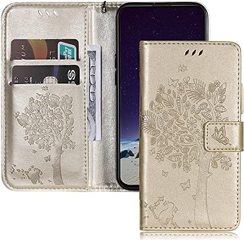 Memaxelus Wallet Case for xiaomi 12t 5g, mi 12t pro 5g capa com slot de titular de cartão de kickstand slot capa de couro