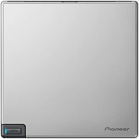 Pioneer Externo Blu-ray Drive BDR-XD08S USB 3.2 Gen1/2.0 Slim Portable BD/DVD/CD Writer