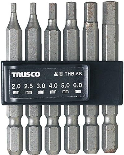 Trusco Thbl-6s Long Hex Bit Set