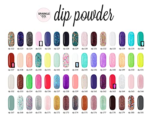 Sparkle & Co. Dip Powders - DP.26 em um nevoeiro