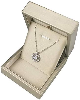 Colar de colar de pingente premium do designer - elegante e elegante cadeia de jóias de longa corrente de armazenamento de armazenamento