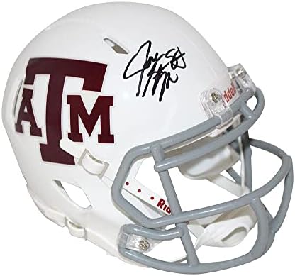 Jace Sternberger autografou o Texas A&M Aggies White Mini Capacete JSA 30880 - Mini capacetes da faculdade autografados