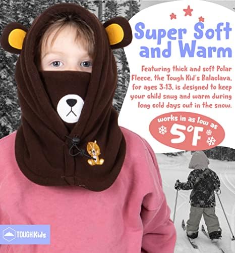 Chapéu de inverno infantil com máscara - máscara de esqui para crianças - ninja crianças balaclava e máscara de inverno para crianças