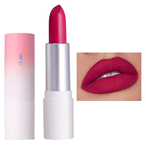 Rouge Batom Peach Light Velvet Batom semi -brilho Nourish Red and Orange Batom que não gruda no copo não desaparece não tira batom