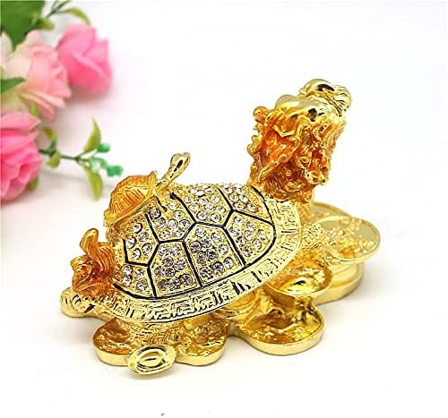 ZNewlook Fengshui Lucky Dragon Turtle Turtle Binket Boxes