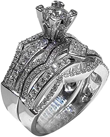 Diamante feminino Creative Creative Valentine's Rose to Fashion Be Rose Diamond Ring Day Ring de luxo usa anel de anel