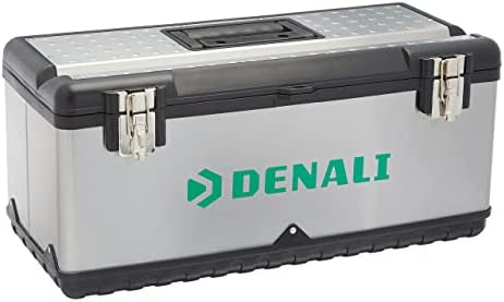 Brand - Caixa de ferramentas Denali com travas de metal, 23 polegadas