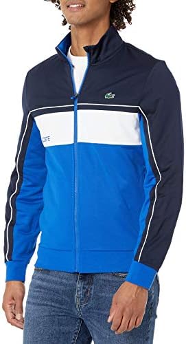 Lacoste Sport Men's Sport Colorblock Tricot Jacket