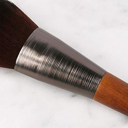 MJCHZs Brushes 10 Toges Pacote de desenho marrom Conjunto de pincel profissional