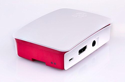 Raspberry Pi Raspberry-Pi3-Case Official Raspberry Pi 3 Caso, vermelho/branco