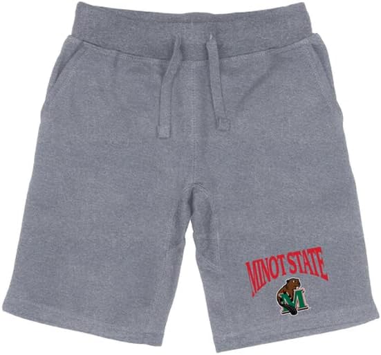 Minot State University Beavers Premium College Fleece Shorts de cordão