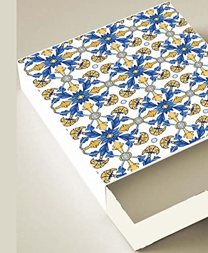 Artigo de decoupage mediterrâneo Craftreat para artesanato A48pcs Decoupage Paper para Móveis Fora de Scrapbook Floral Paper-Lemon