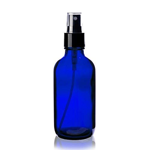 Grand Parfums 30ml Cobalt azul redondo revoltável Garrafas de névoa de névoa fina, 12 contagem