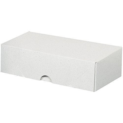 Cartons dobráveis ​​de artigos de papelaria, 7 x 3 1/2 x 2 , branco, 200/caso