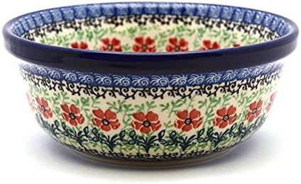 Tigela de cerâmica polonesa - sopa e salada - Maraschino