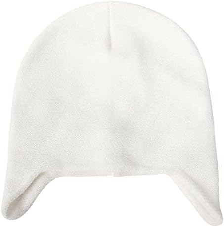 Moda unissex cor sólida Banta de proteção à orelha solta Cúpula de lã quente Chapéu de malha feminina moda feminina