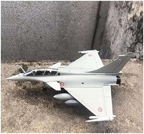 Modelos de aeronaves 1:72 Rafael Fighter Modelo Modelo de metal Modelo Coleção de brinquedos militares ou modelo de aeronave de