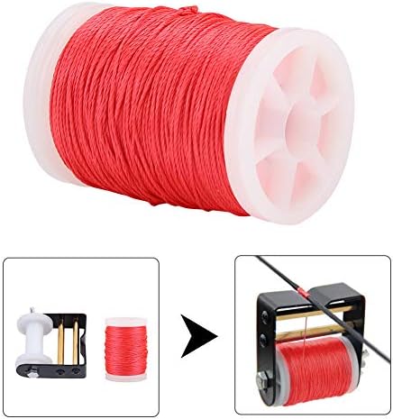 Alomejor Bow String Serving Thread e Uso de cordas de nylon durável para suprimentos de arco e flecha de arco