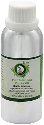 Óleo de noz Kukui | Aleuritas Moluccanus | Óleo de noz Kukui | para o corpo | Para cabelos | para massagem | Não refinado
