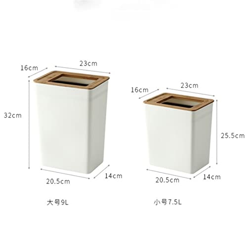 Zukeeljt lata de lata em casa quarto banheiro banheiro viva cesta de papel de cozinha
