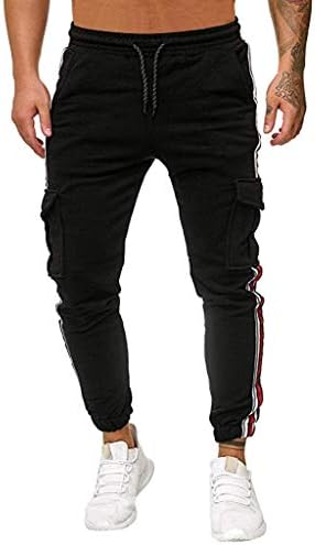 Dudubaby Moda masculina Loja Bonita PocketJeans Calça Ferramenta de Camuflagem Pants M-4xl