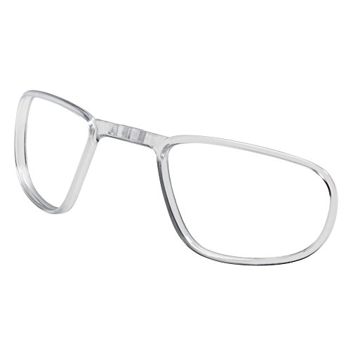 Kleenguard V60 Inemisis de segurança de segurança com inserções RX, lentes anti-nebros transparentes com quadro preto, 12 pares /