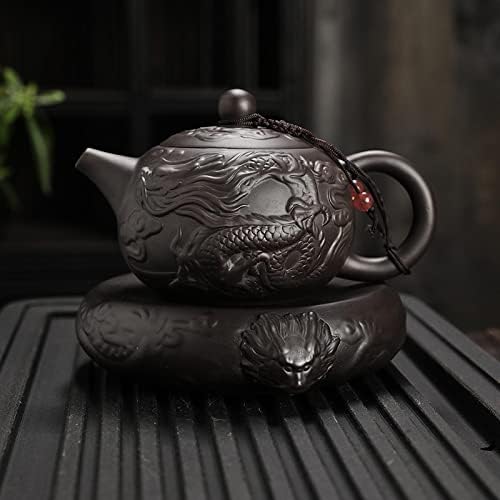 LuckyMeet Yixing Pote roxo Pote de argila Bunha de chá de chá único Conjunto de chá fervente de chá puro