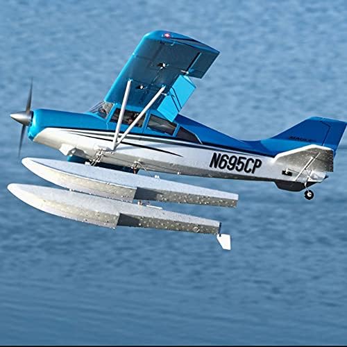 Qiyhbvr rtf pronto para voar com reflexo Gyro System1220mm wingspan com flutuadores 6CH RC Airplane Water Sea Plane