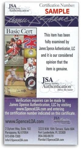 Jaime Jarr�n assinou a MLB Baseball Dodgers HOF 98 JSA AC71317 - Bolalls autografados