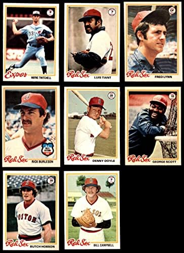 1978 O-Pee-Chee Boston Red Sox Set set Boston Red Sox Ex/Mt Red Sox