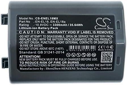 Substituição da bateria para NK D850 D500 D810 D4 DSLR D4S D5 D800 D800E D810A EN-EL18 EN-EL18A