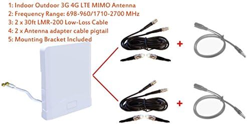 3G 4G LTE Indoor Outdoor Wide Band Band MIMO Antena para Sierra sem fio AirCard 802S 803S Mobile Hotspot Sprint Overdrive 3G/4G 802S